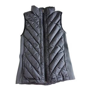 Lucy Activewear Down Puffer Vest Size XS Black Full Zip